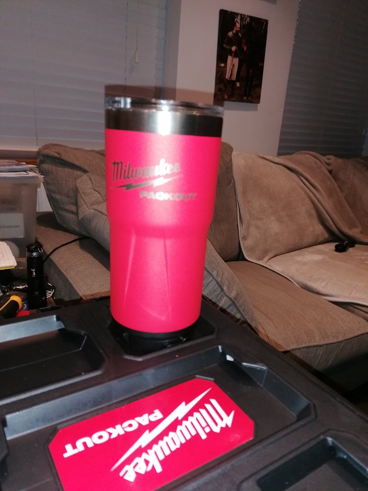 Milwaukee tool tumbler  Tumbler cups diy, Custom tumbler cups, Tumbler cups