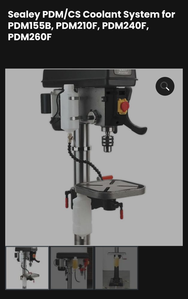 Sealey pillar online drill