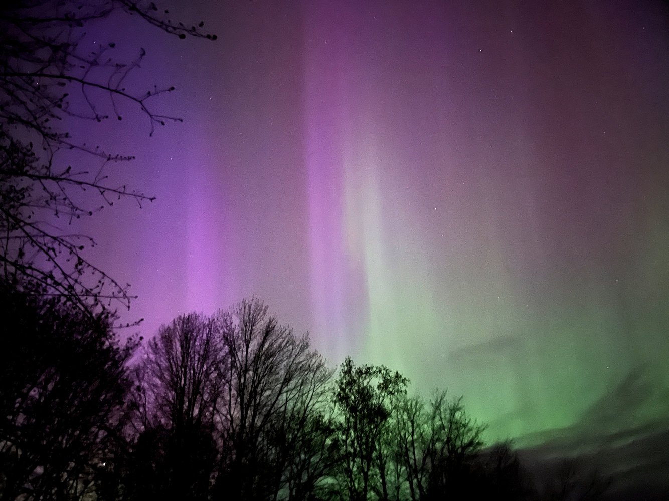 Northern lights for the first time from my back garden.... | Page 3 | MIG  Welding Forum