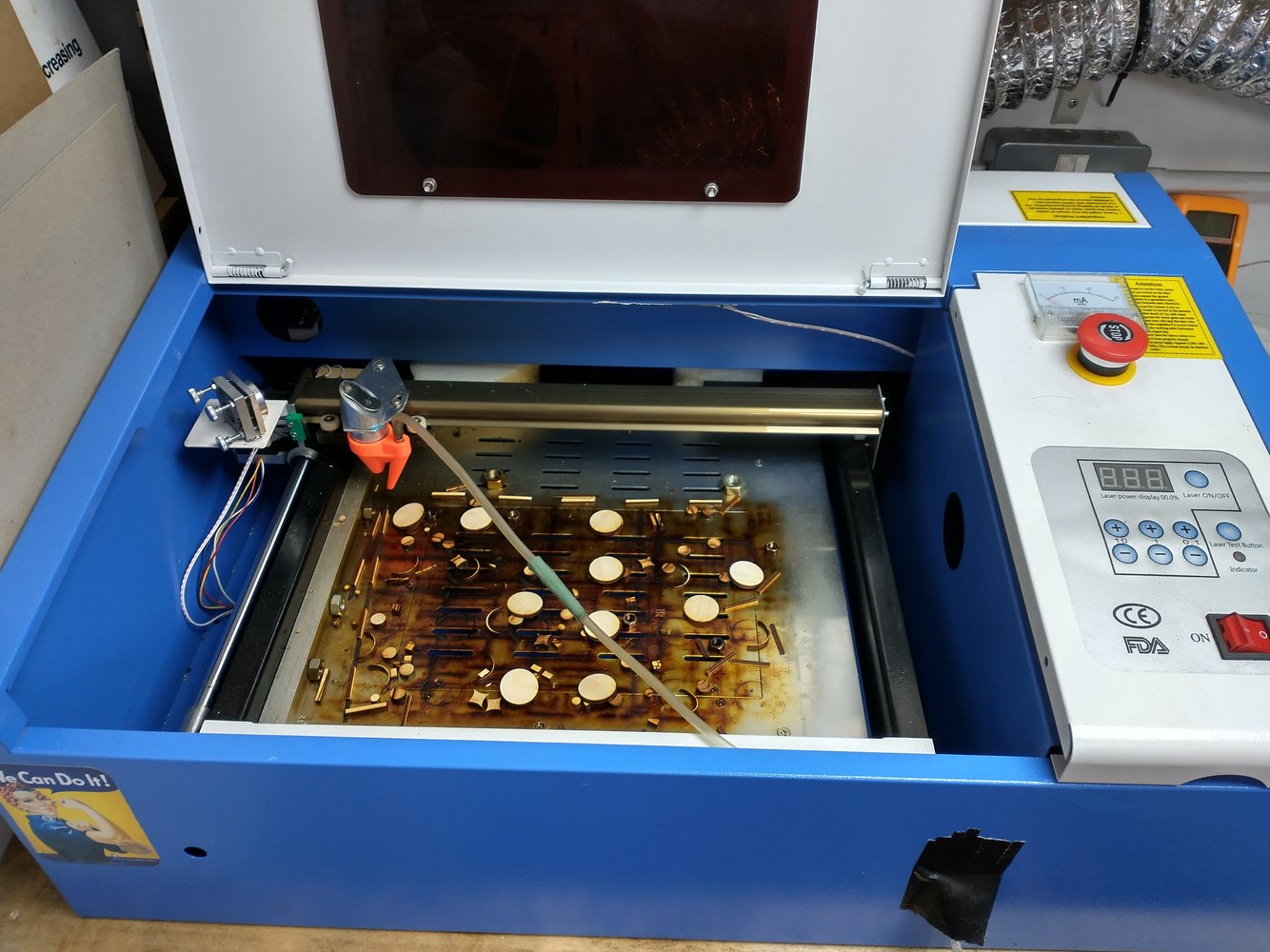 LAYZOR - a budget expansion for the K40 - Laser Cutting - Inventables  Community Forum