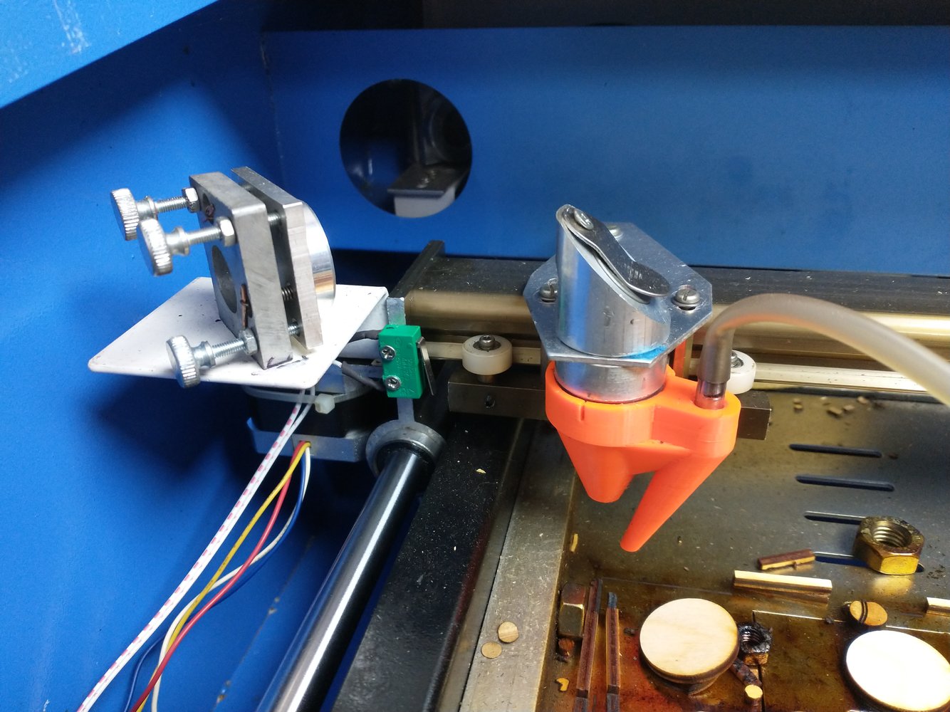 K40 cutting bed modification : r/lasercutting