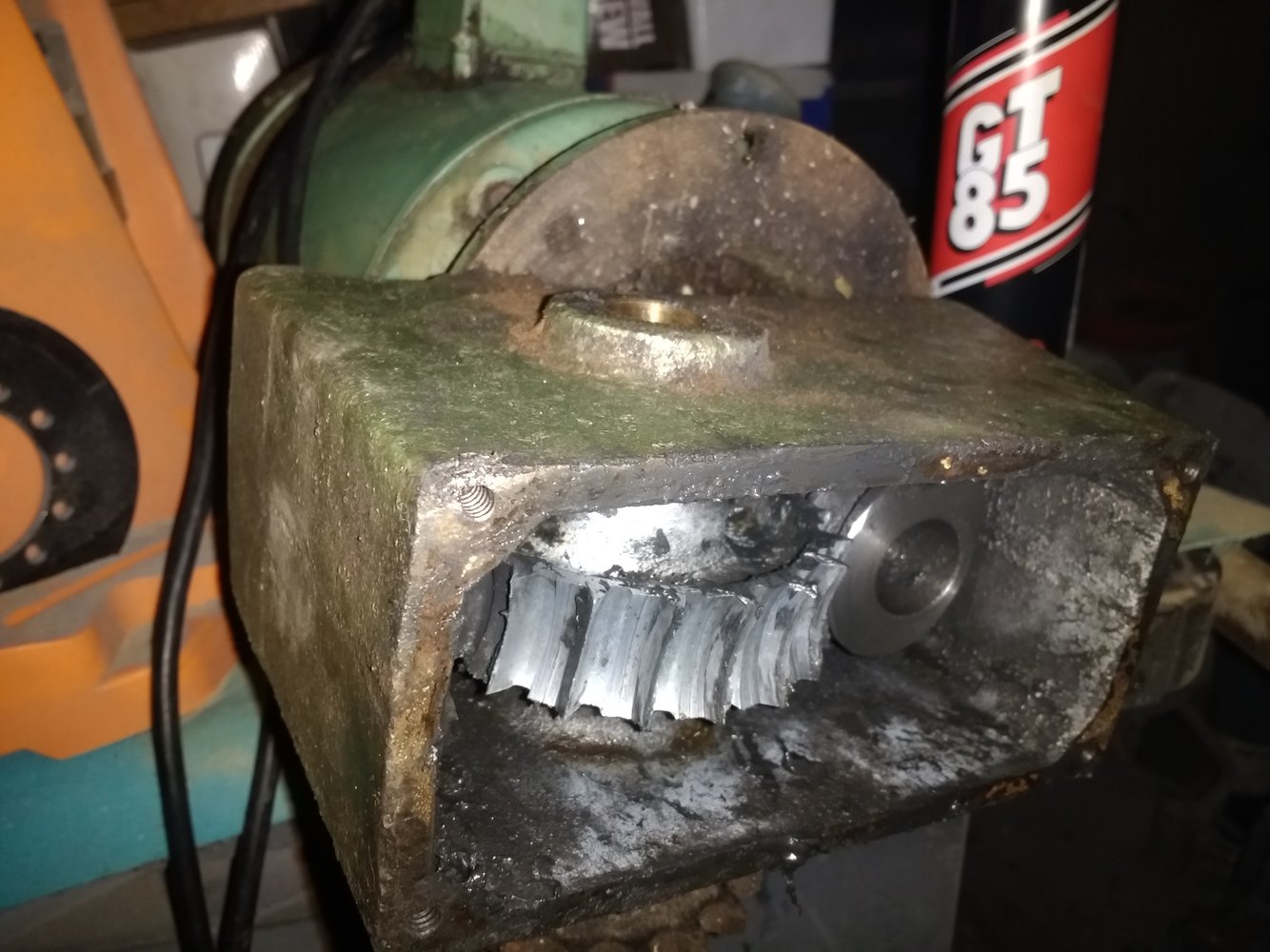 Wadkin gear box lubrication and worn gear. | MIG Welding Forum