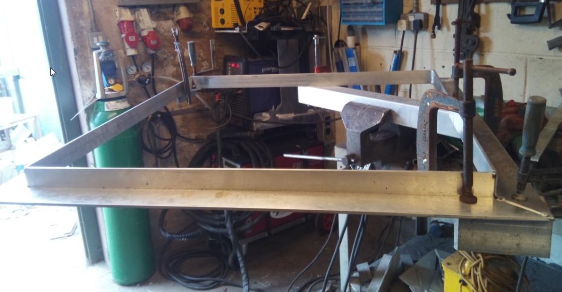 Warp in gate frame | MIG Welding Forum