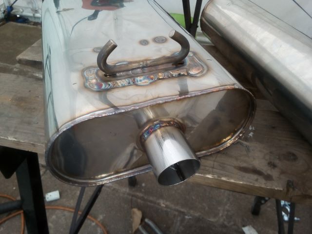 Stainless steel silencers | MIG Welding Forum