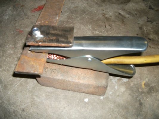 mig welding earth clamp