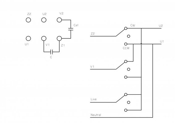 Twin capacitor single phase motor, running but is it ok?? | Page 2