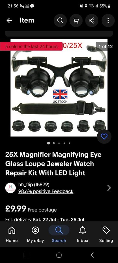 magnifying glasses for close work Magnifying Glass Watch Repair Magnifier